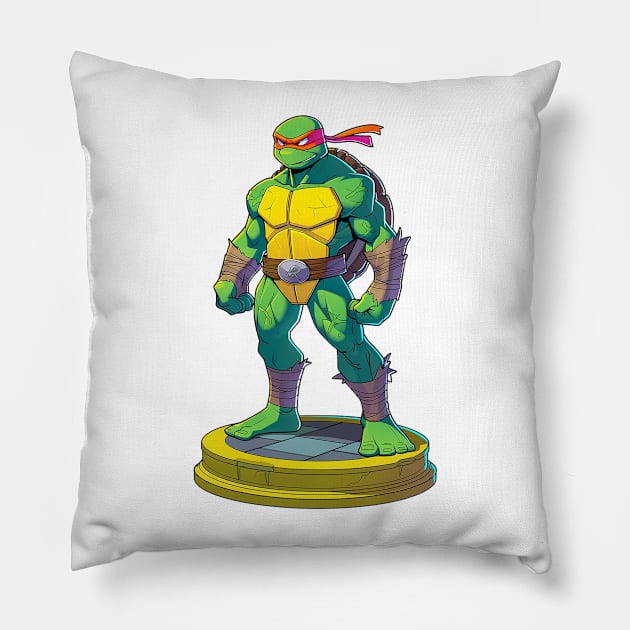 michelangelo Pillow by piratesnow