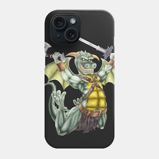 Narby the Barbarian Phone Case by gregspanier