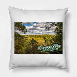 Cuyahoga Valley National Park Gorge Parkway Overlook Pillow