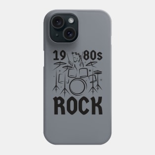 1980s Rock Music | Drummer Phone Case