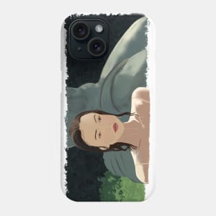 Water Lily and woman Phone Case