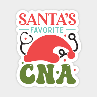 Santa's Favorite CNA Magnet