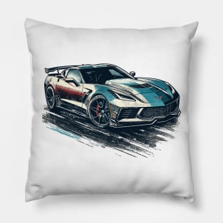 Chevrolet Corvette Pillow