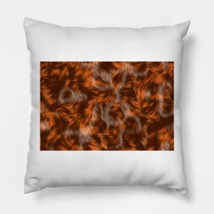 Calico fur texture pattern Pillow