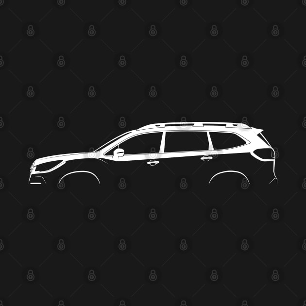 Subaru Ascent Silhouette by Car-Silhouettes