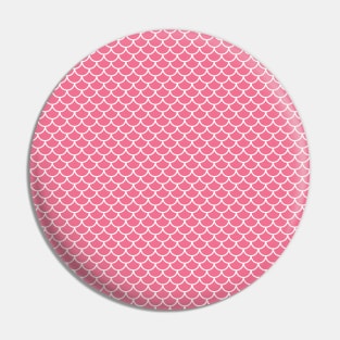 Pink Mermaid Scales Pin