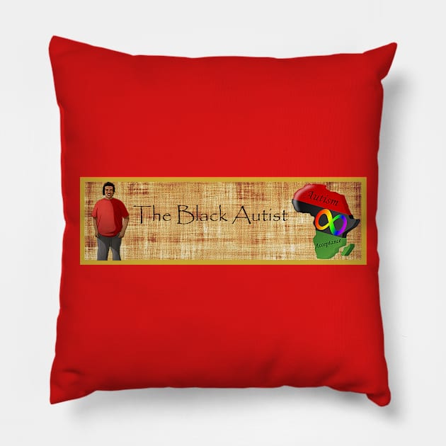 The Black Autist Pillow by The Black Autist