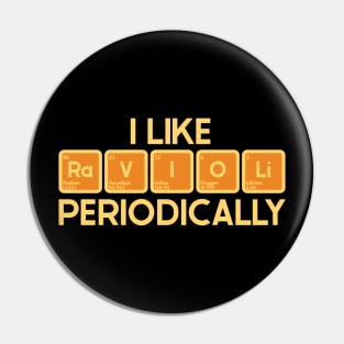 Periodic Ravioli Pin