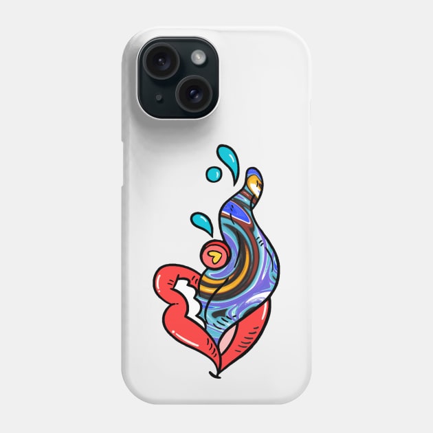 Tounge Love Galore Phone Case by IDEALIST
