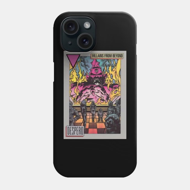 Despero plays a pawn Phone Case by Psychosis Media