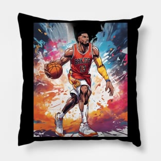 college basketball Pillow