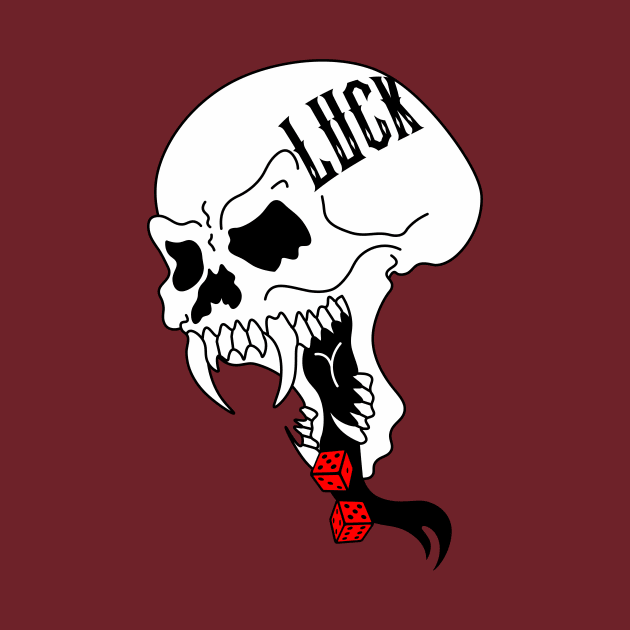 Luck Dice Skull! by LordNeckbeard