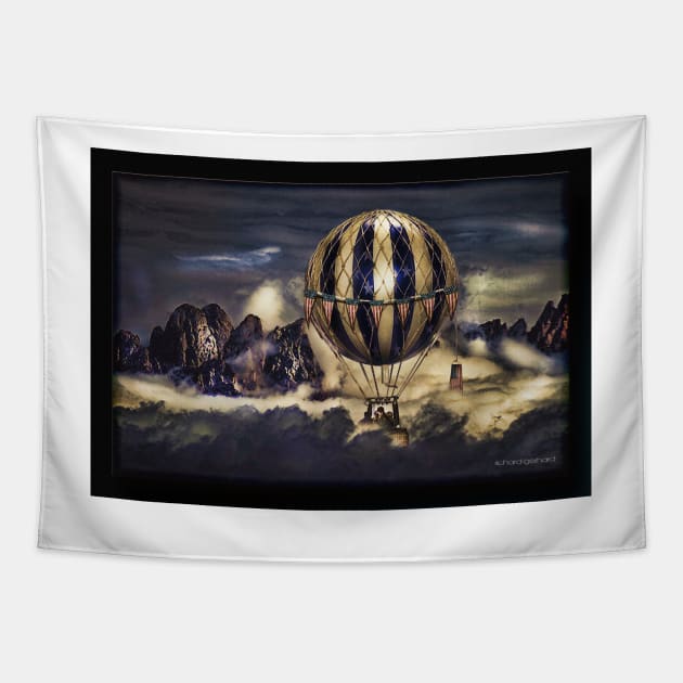 The Balloon Ride Tapestry by rgerhard