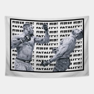 Ngannou Fatality Black Tapestry