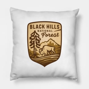 Black Hills National Forest Bison Pillow