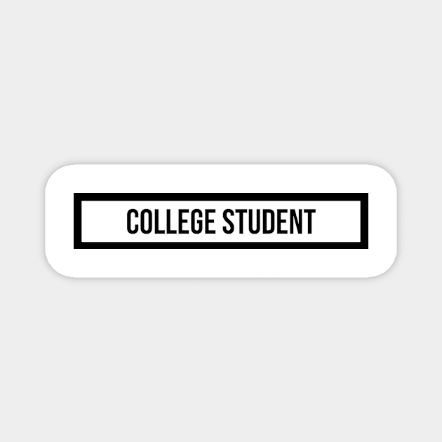 College Student Magnet by emilykroll