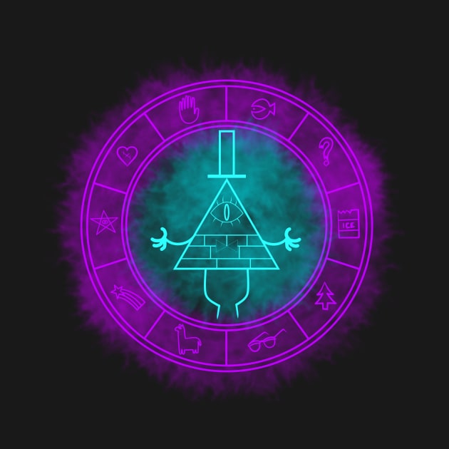 Bill Cipher Symbol by Wyrneck