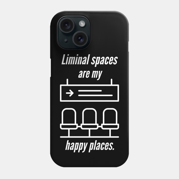 Liminal space Phone Case by Digital GraphX