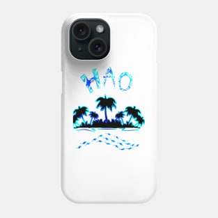 HAO (Lagoon Blue) Phone Case