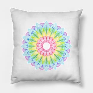 Colorful Mandala Pillow