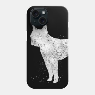 Boston terrier dog Phone Case