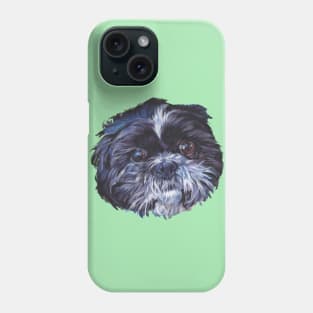 Shih Tzu Fine Art Painting Phone Case