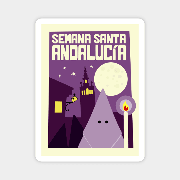 Semana Santa Andalucia Magnet by soniapascual