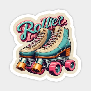 Roller Skates Magnet