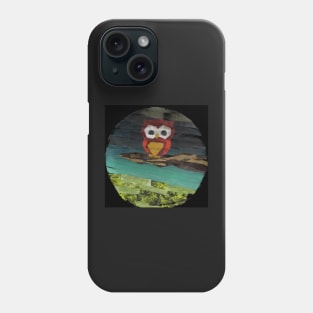 An Owl on A Branch Phone Case