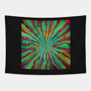 Psychedelic Dreams vibrant Patterns Tapestry