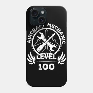 Level 100 Aircraft Mechanic Avionics Fan Gift Phone Case