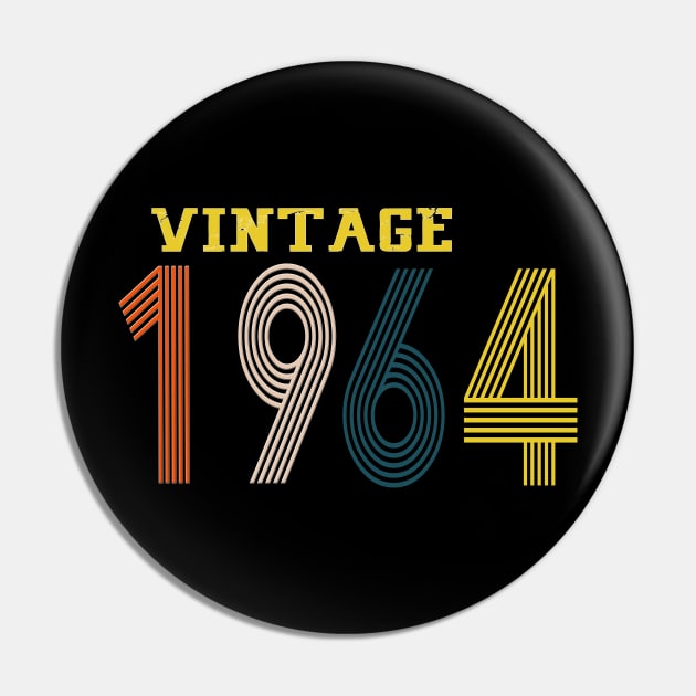 1964 vintage retro year Pin by Yoda