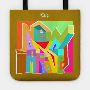 I feel new, I feel improved Tote