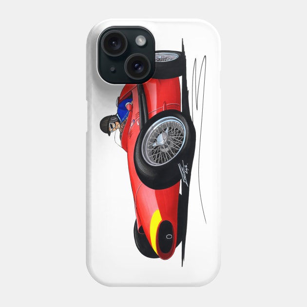 F1 - Maserati 250F - Fangio Phone Case by y30man5