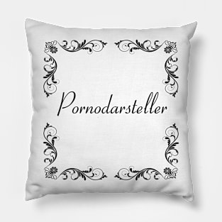 Schnoerkel - Pornodarsteller Pillow