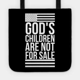 God's children are not for sale Tote