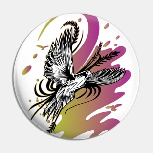 Dove Life Pin