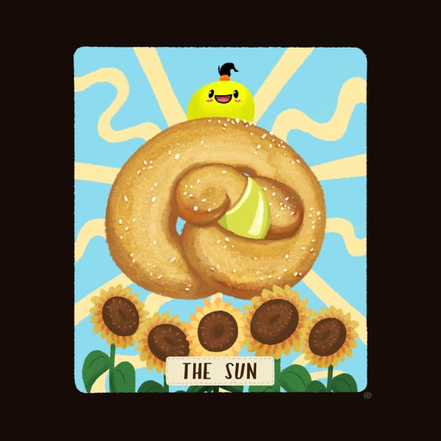 Dessert Tarot card-The Sun by BBvineart