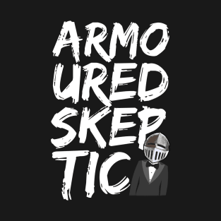 Armoured Skeptic Graphiti (White) T-Shirt