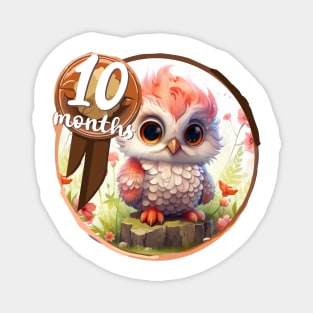 Baby - 10 months too Magnet