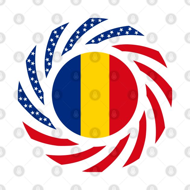 Romanian American Multinational Patriot Flag by Village Values