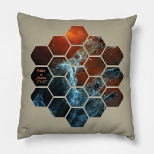 Pillars of Creation (MIRI Image) : James Webb Space Telescope Pillow