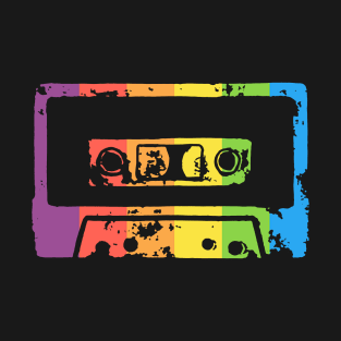 Rainbow Cassette Tape T-Shirt