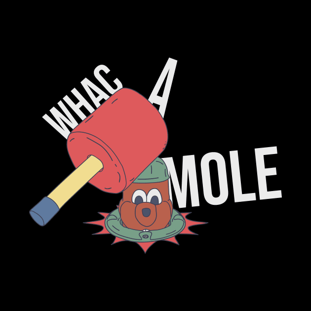 Whac a Mole - Beaver Mallet - Carnival Game by DeWinnes