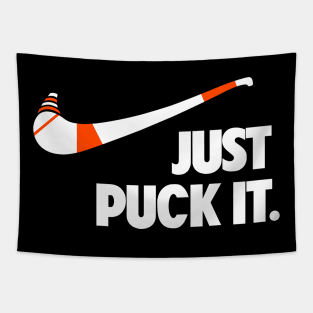 Just Puck It. Tapestry