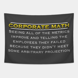 Corporate Math: The Hilarious Hypocrisy Unveiled Tapestry