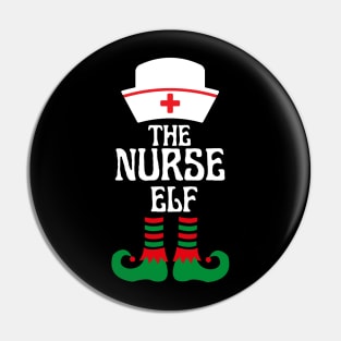 THE NURSE ELF Pin