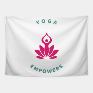 Yoga Empowers Tapestry