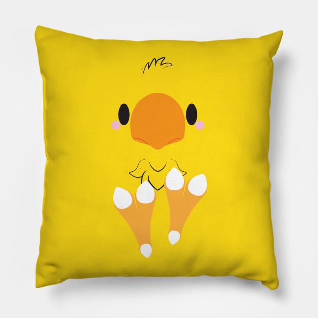 Chocobo Pillow by anji