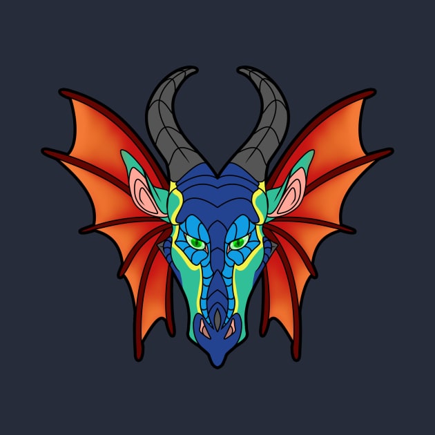 Wings of Fire Symmetrical Glory Design by GuardianOfEnergy